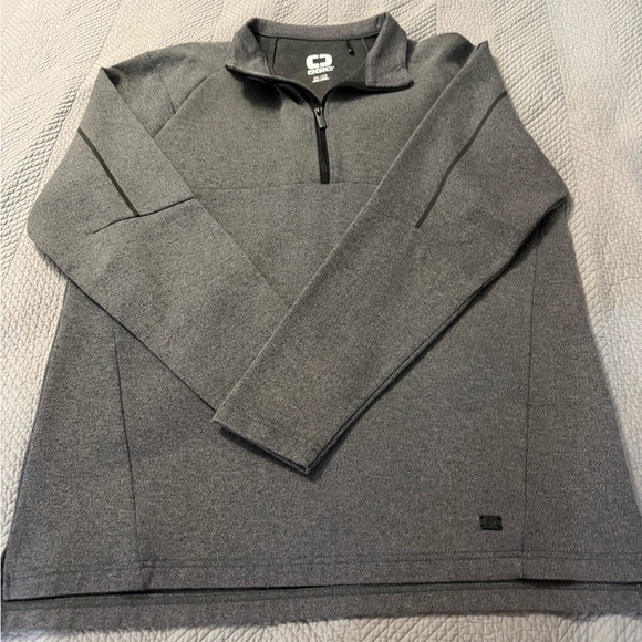 OGIO Charcoal Zip-Up Men's Sweater Size XXlarge